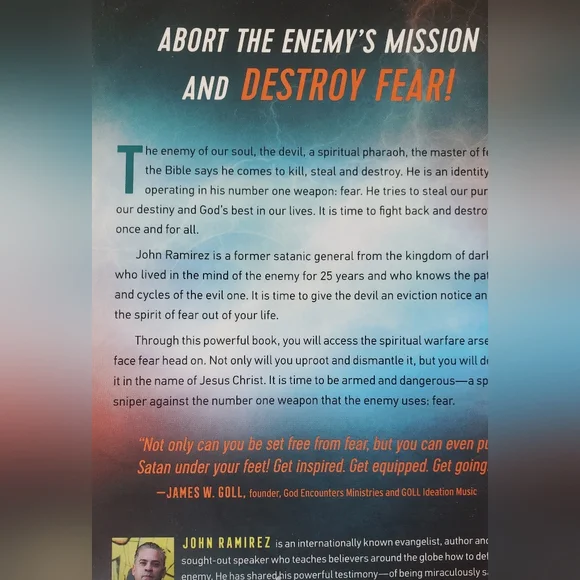 Destroying Fear Book - Picture 2 of 2